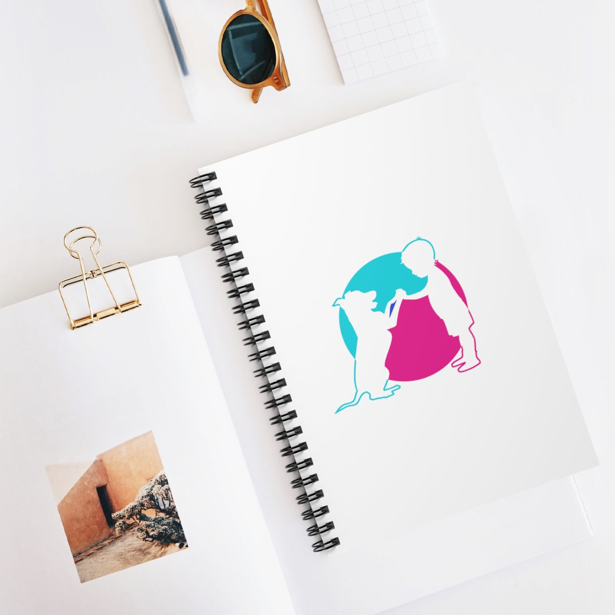 Friends Forever Spiral Ruled Line Notebook - Special Edition