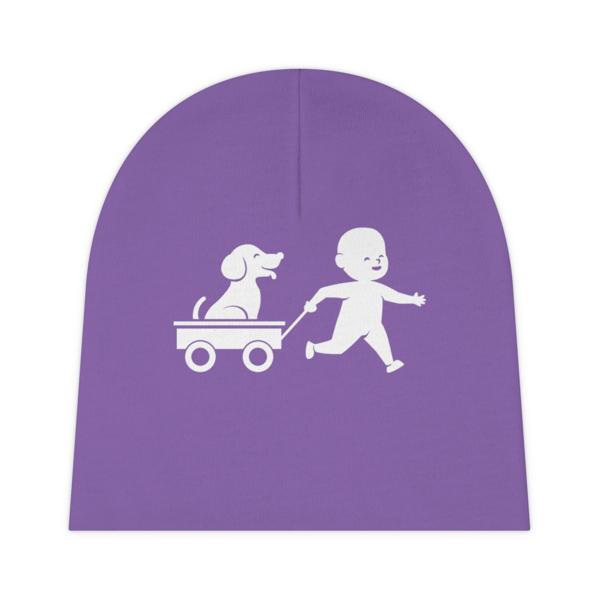 Best Buds Baby Beanie - Lilac Purple