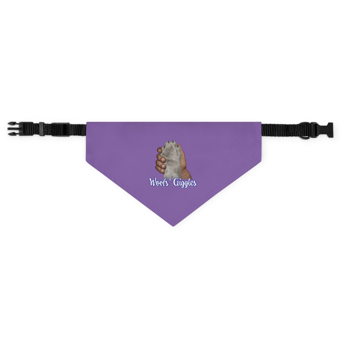 Dark/Gray Pet Bandana Collar