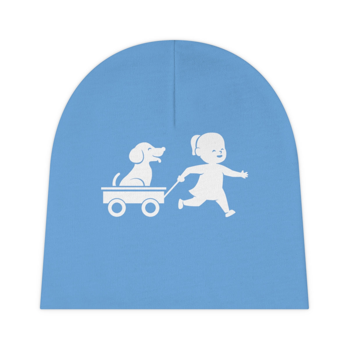 Besties Baby Beanie - Sky Blue