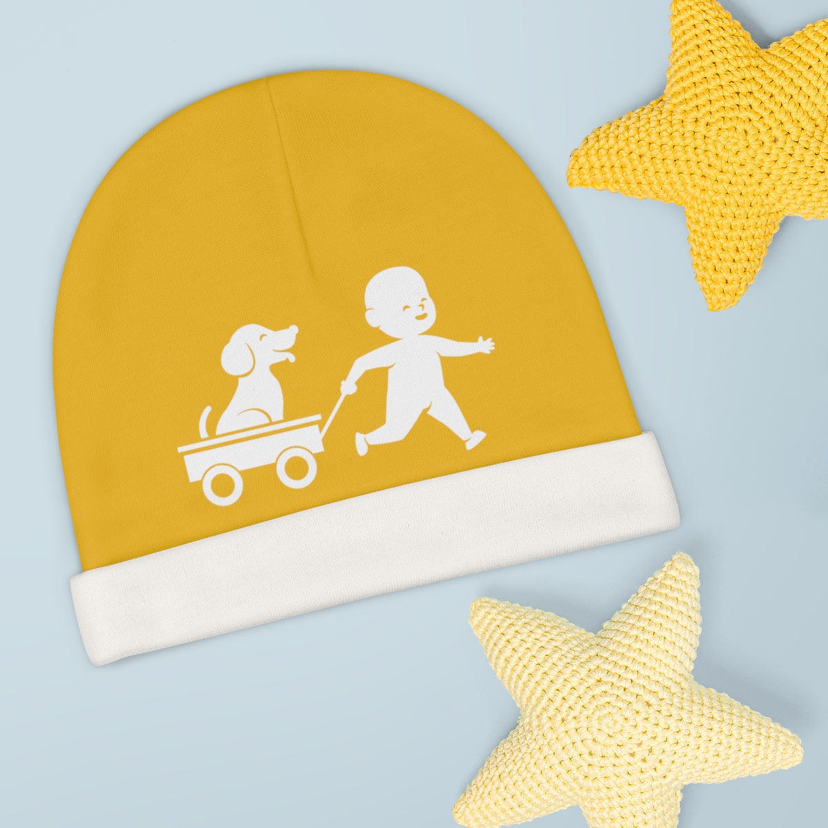 Best Buds Baby Beanie - Yellow