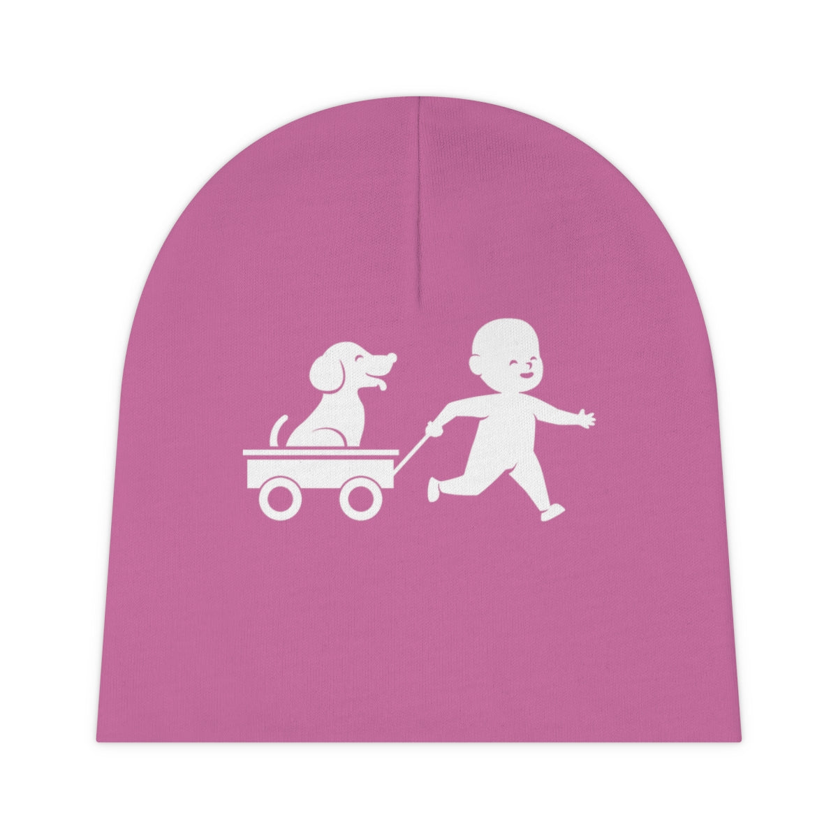 Best Buds Baby Beanie - Rose Pink