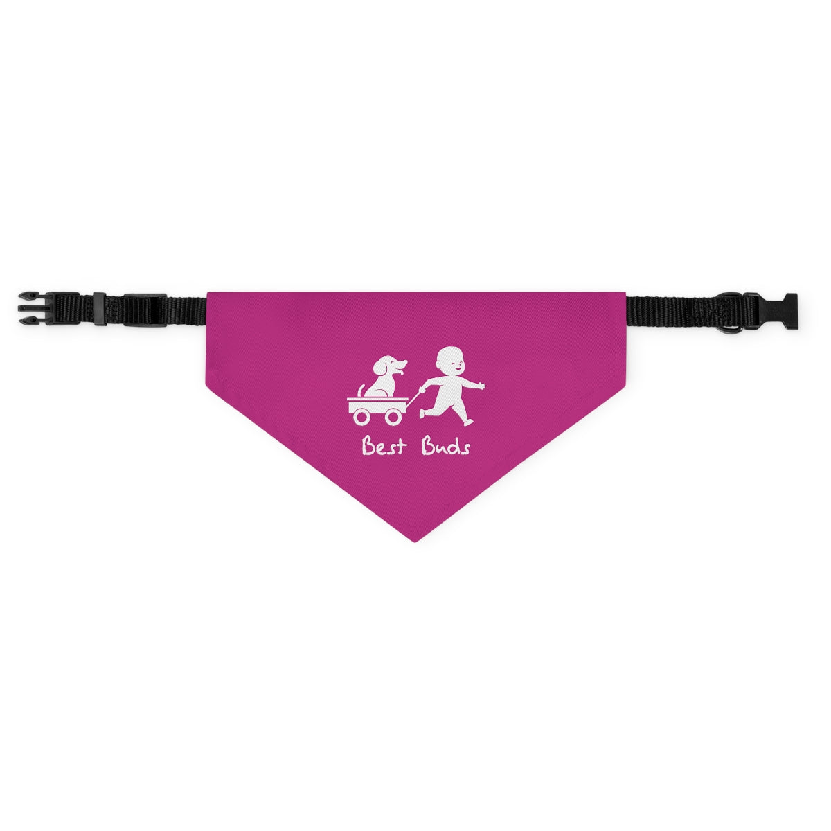 Best Buds/Pink Pet Bandana Collar