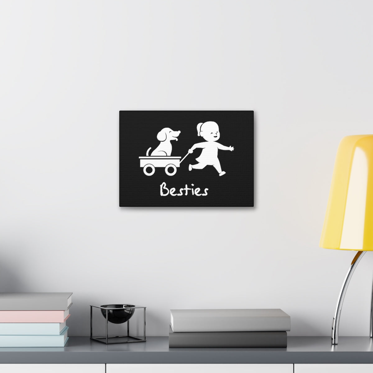Canvas/Black/Besties