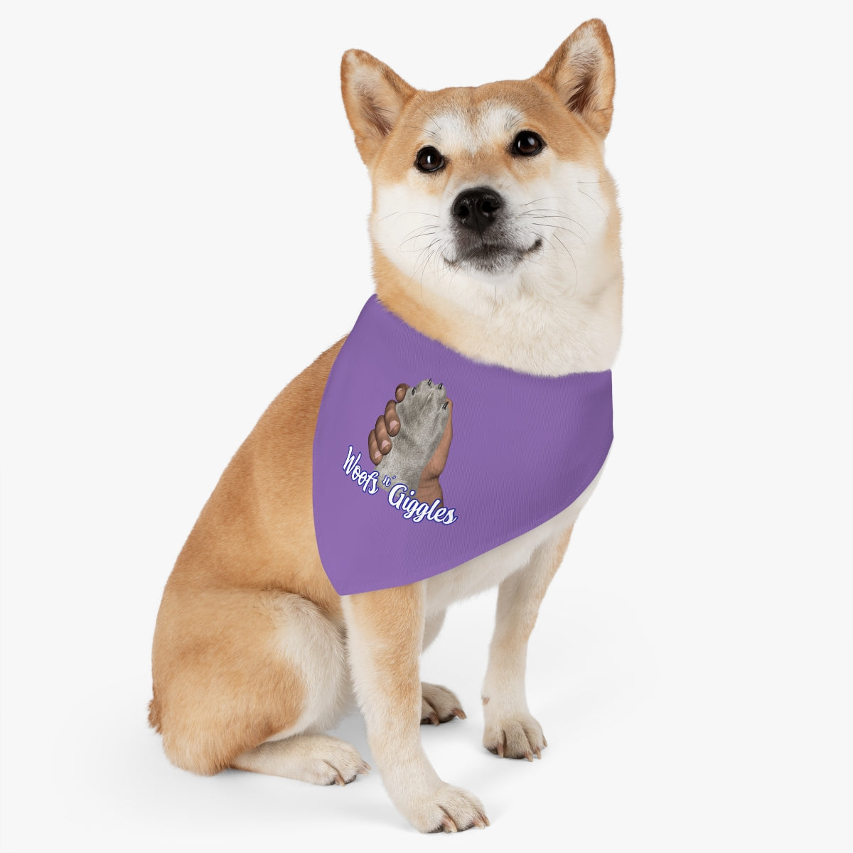 Dark/Gray Pet Bandana Collar
