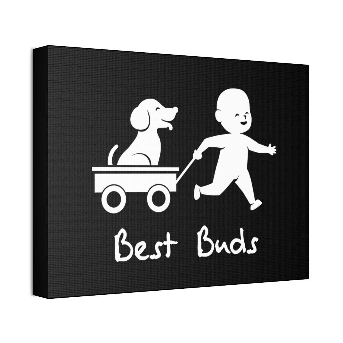 Canvas/Black/Best Buds