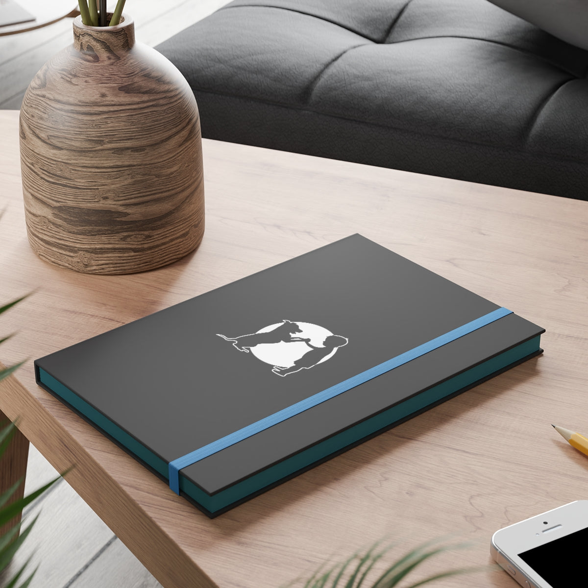 Friends Forever Ruled Notebook - Color Contrast