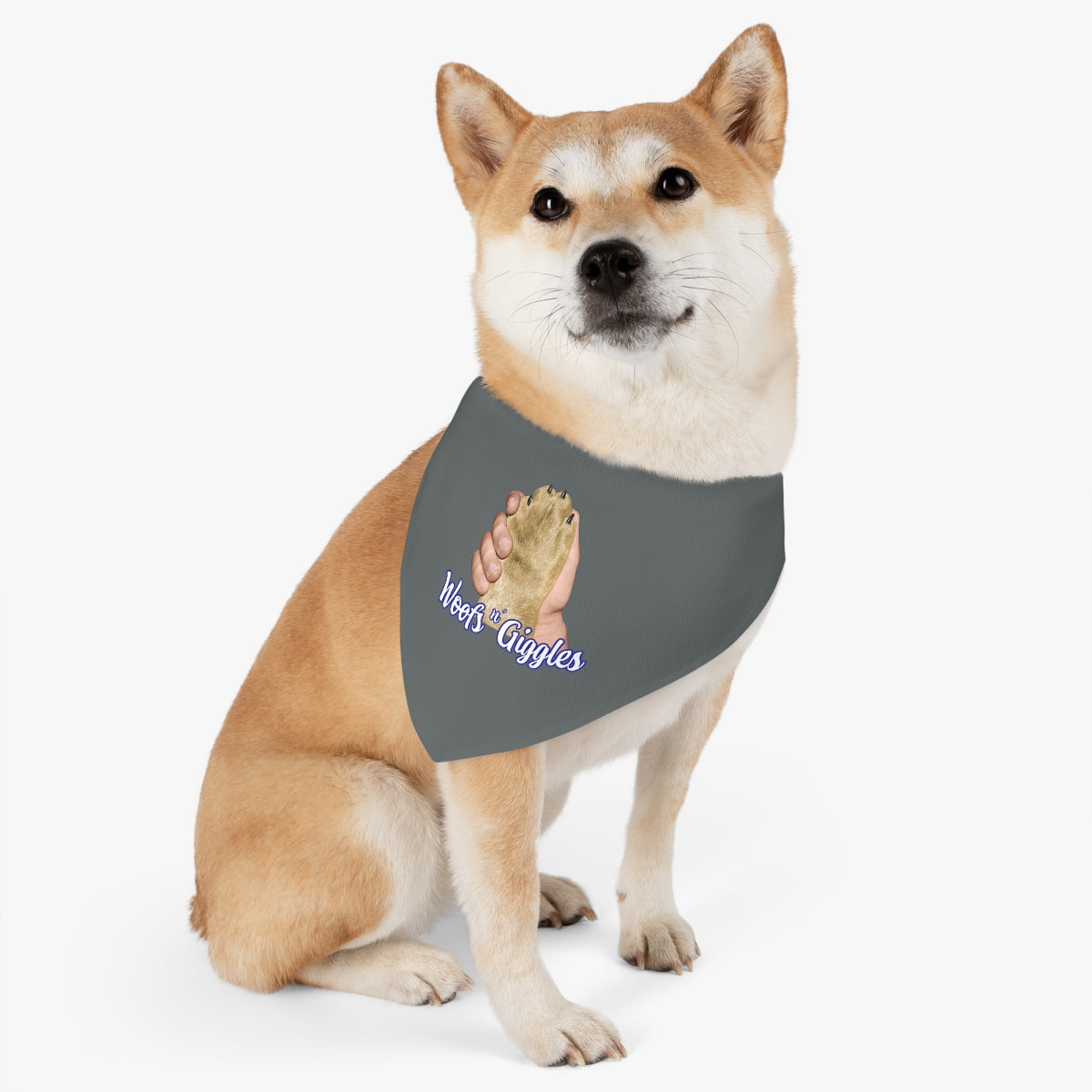 Tan/Golden Pet Bandana Collar