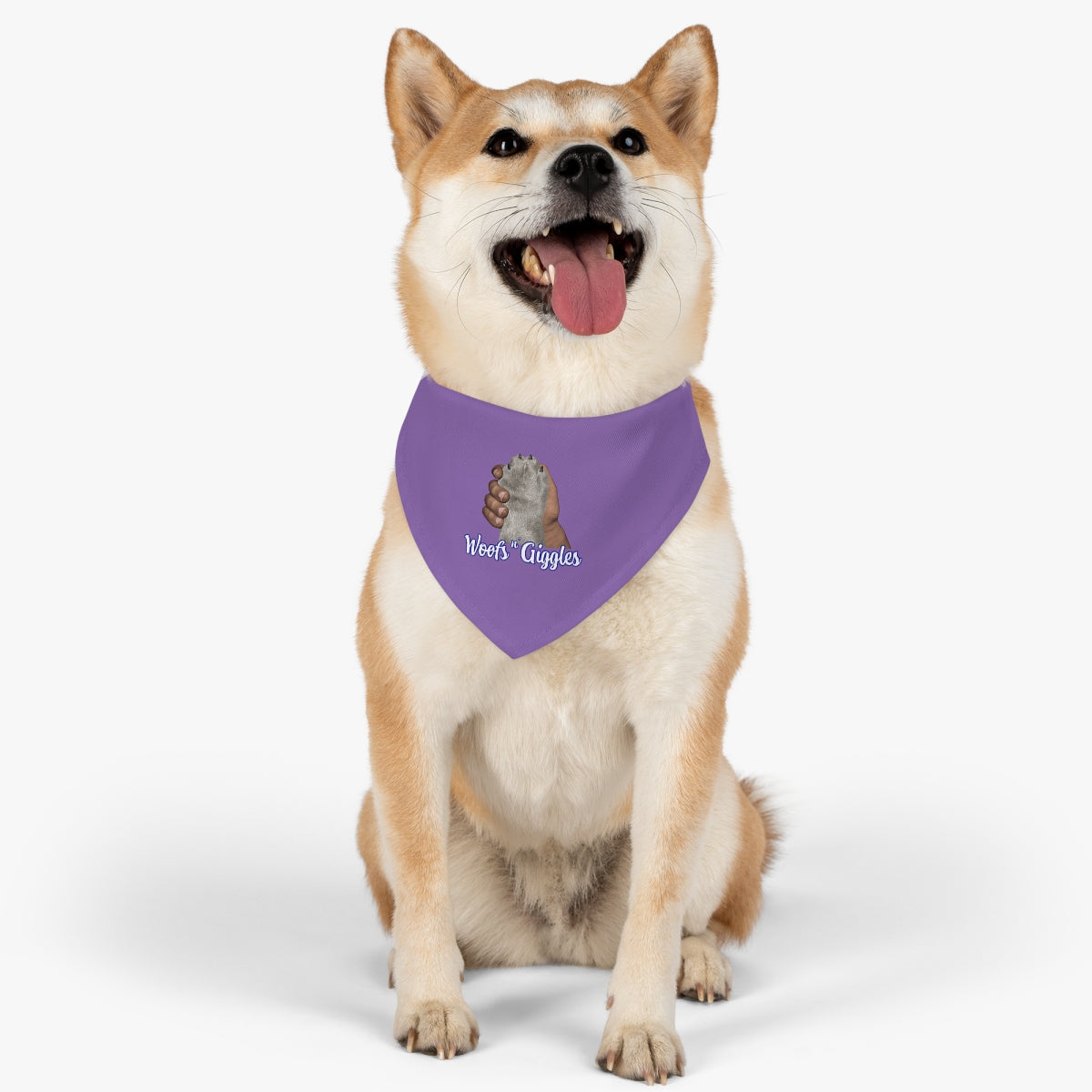 Dark/Gray Pet Bandana Collar