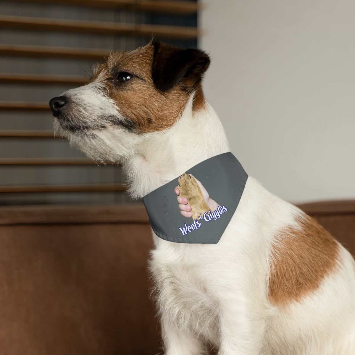 Light/Golden Pet Bandana Collar