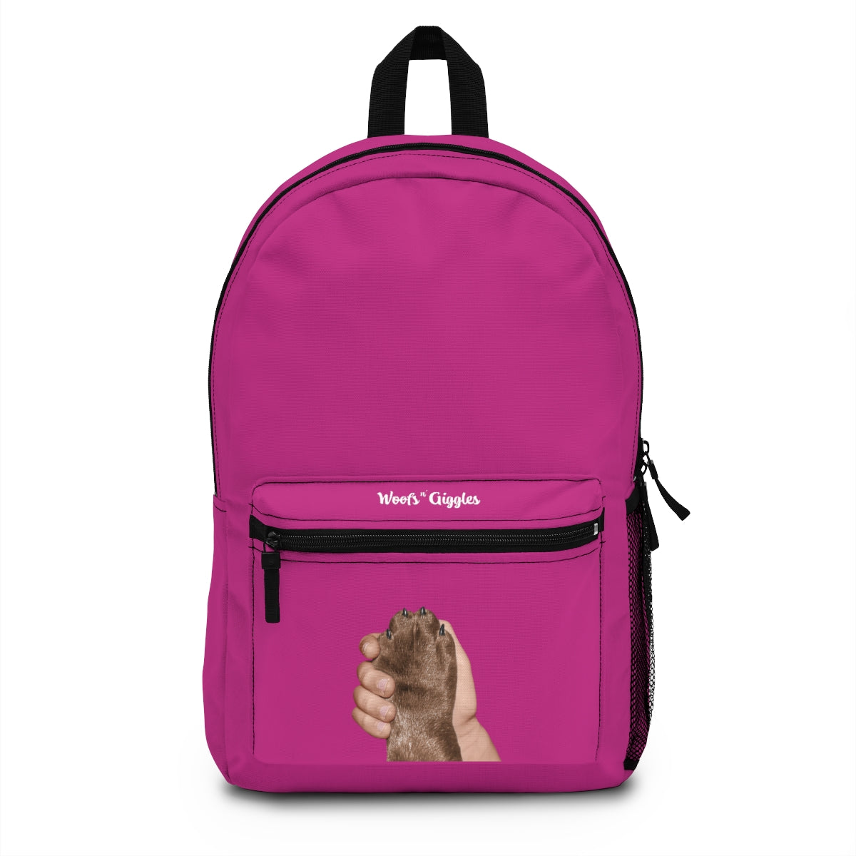 Tan/Brown Pink Backpack