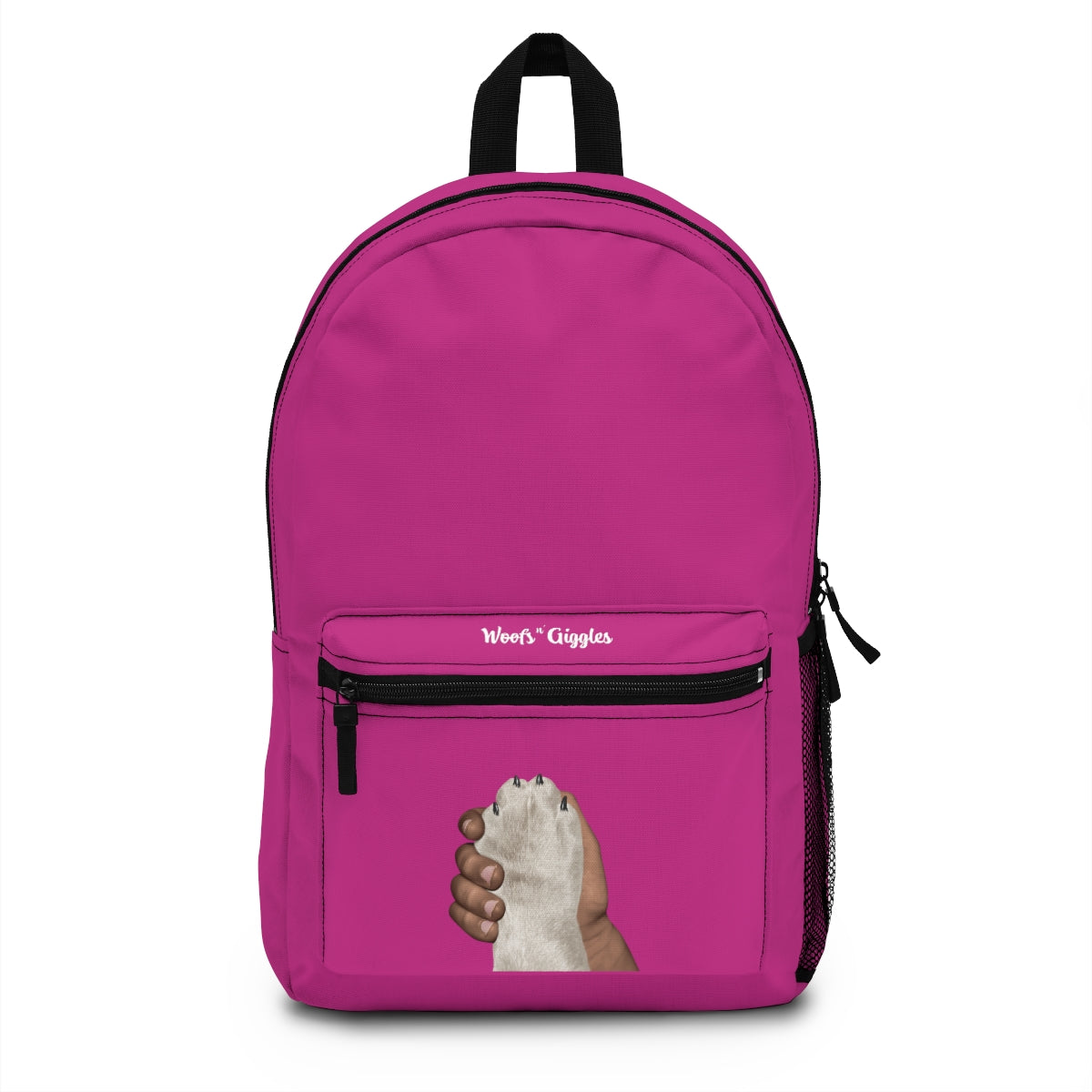 Dark/White Pink Backpack