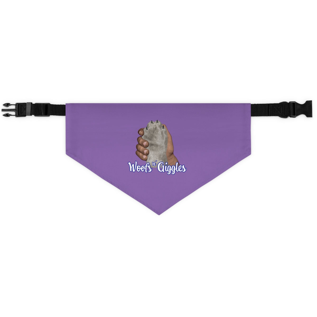 Dark/Gray Pet Bandana Collar