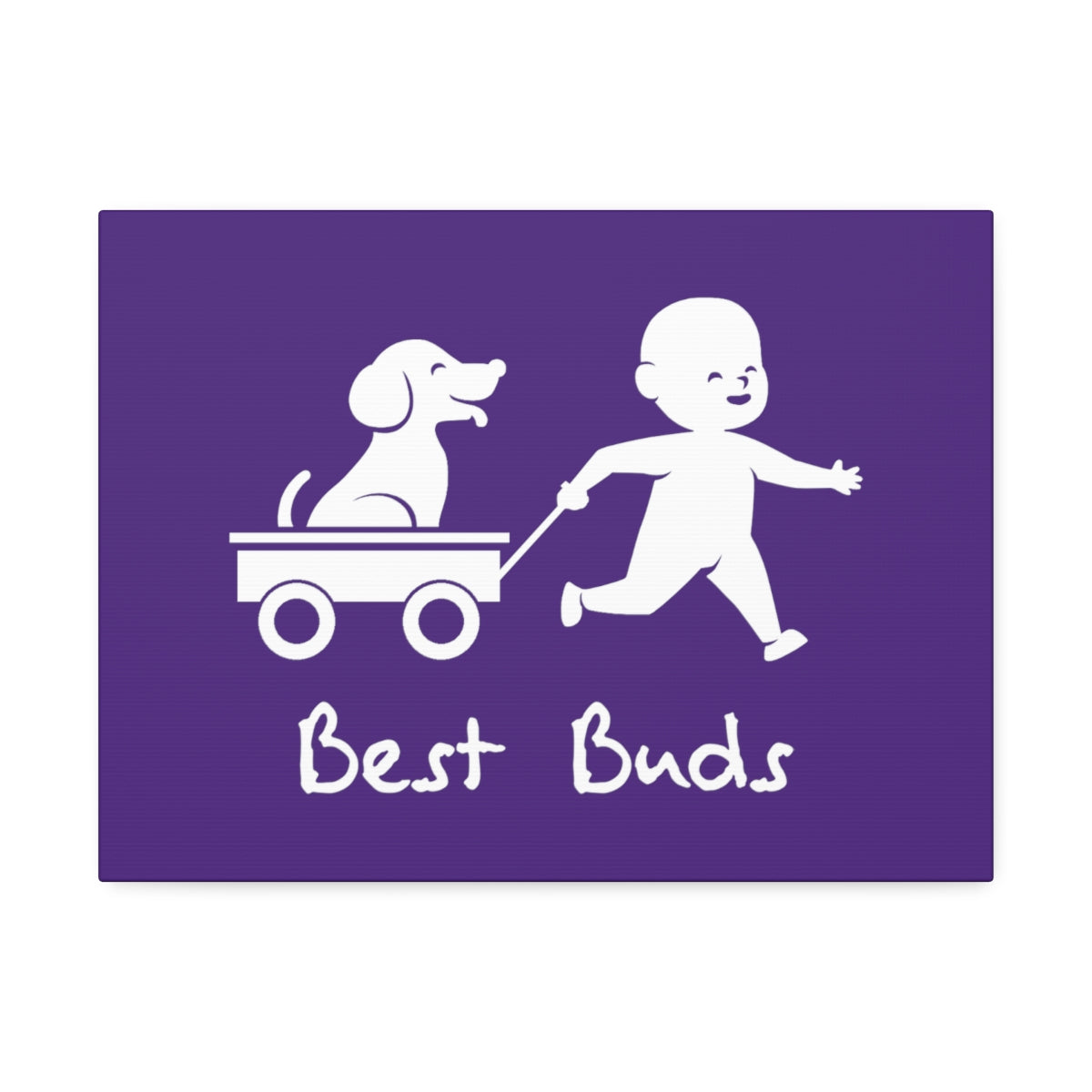 Canvas/Purple/Best Buds