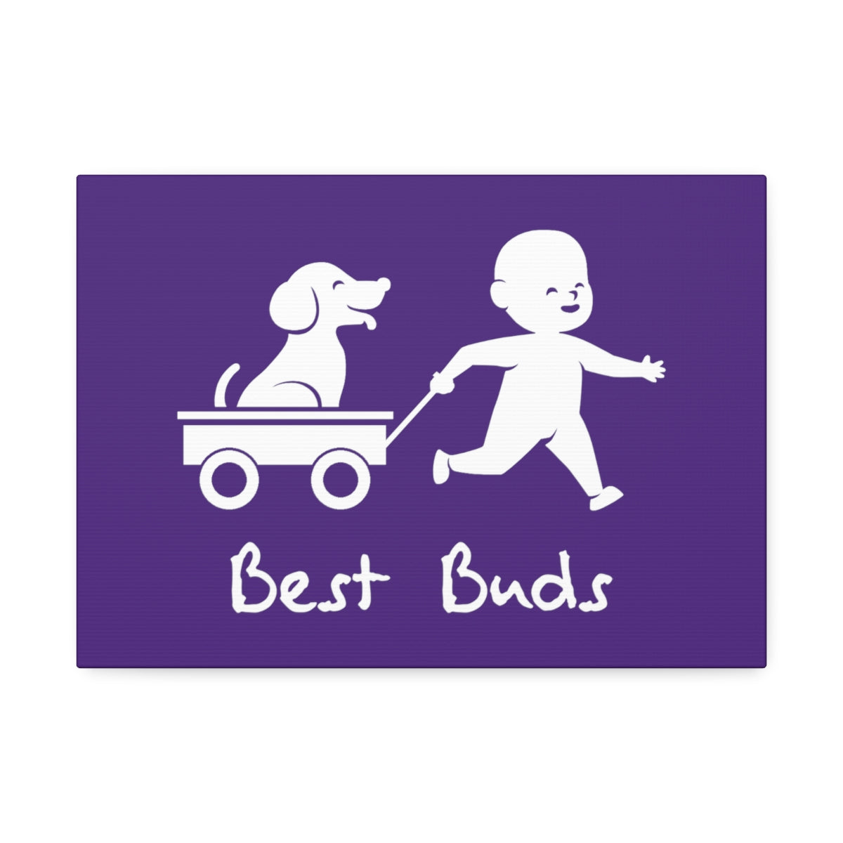 Canvas/Purple/Best Buds