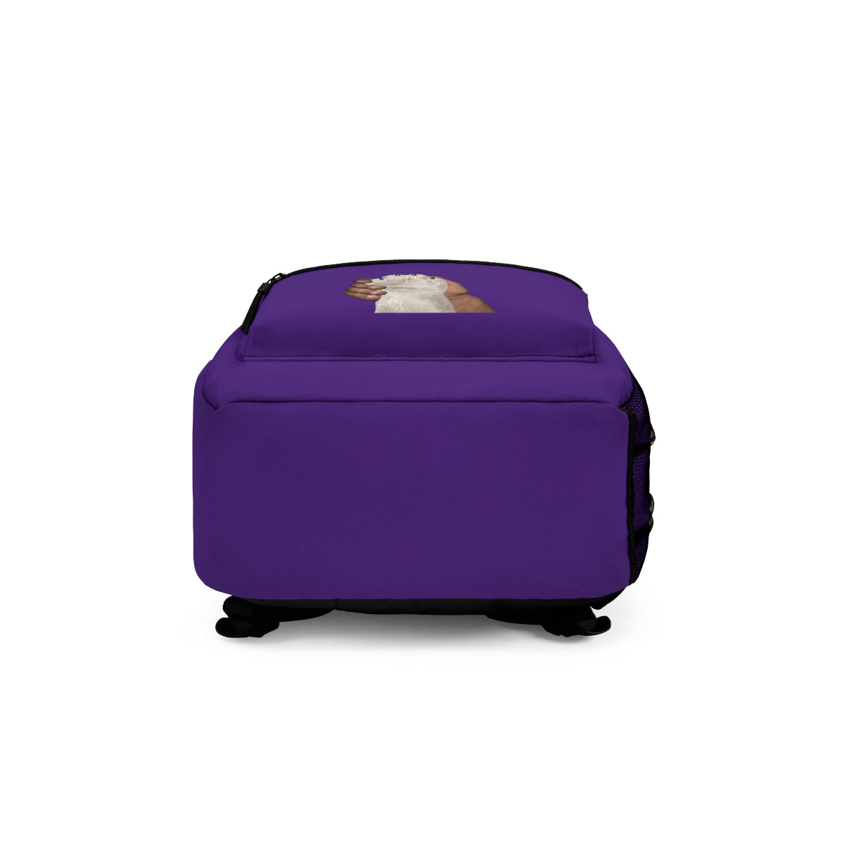 Dark/White Purple Backpack