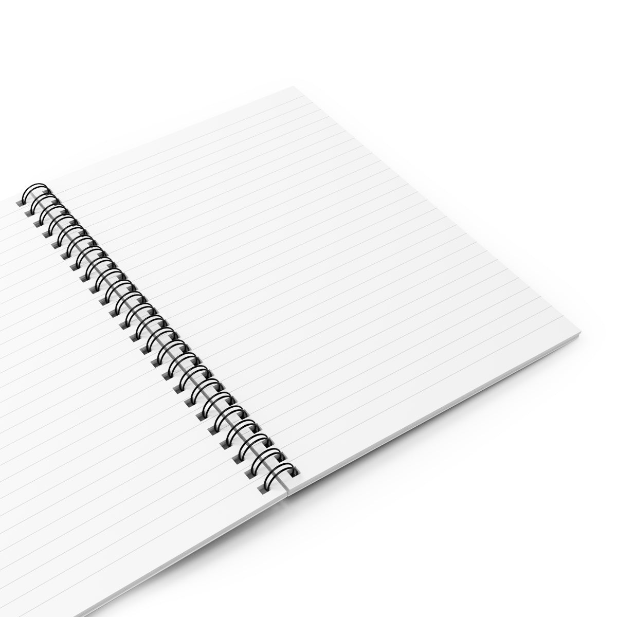 Paw n' Hand Spiral Ruled Line Notebook - Green