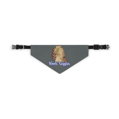 Pals Pet Bandana Collar - Choose Your Paw Color