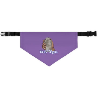 Pals Pet Bandana Collar - Choose Your Paw Color