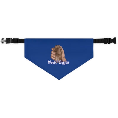 Pals Pet Bandana Collar - Choose Your Paw Color