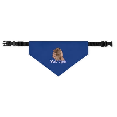 Pals Pet Bandana Collar - Choose Your Paw Color