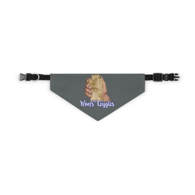Pals Pet Bandana Collar - Choose Your Paw Color