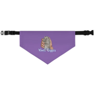 Pals Pet Bandana Collar - Choose Your Paw Color