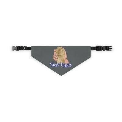 Pals Pet Bandana Collar - Choose Your Paw Color