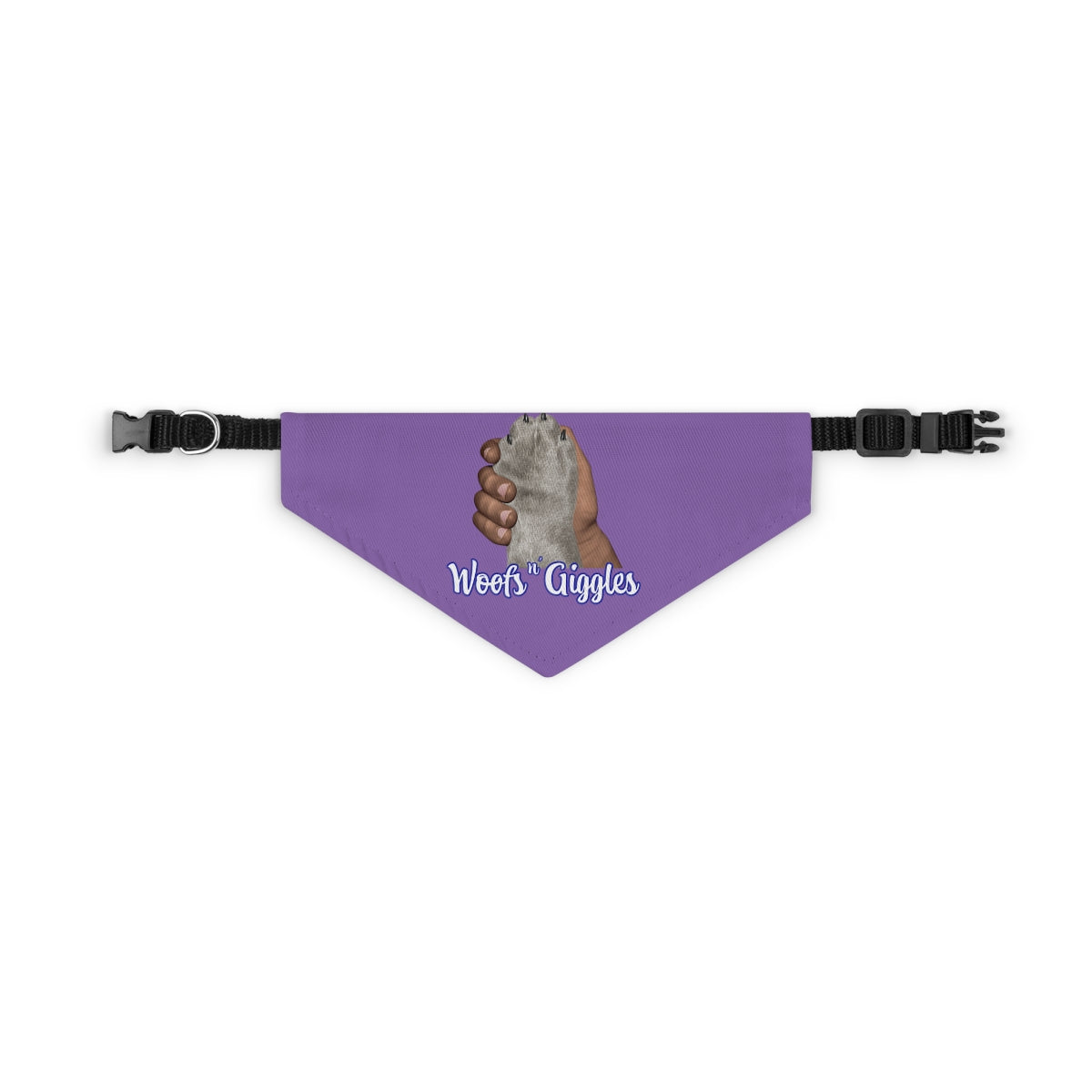 Dark/Gray Pet Bandana Collar