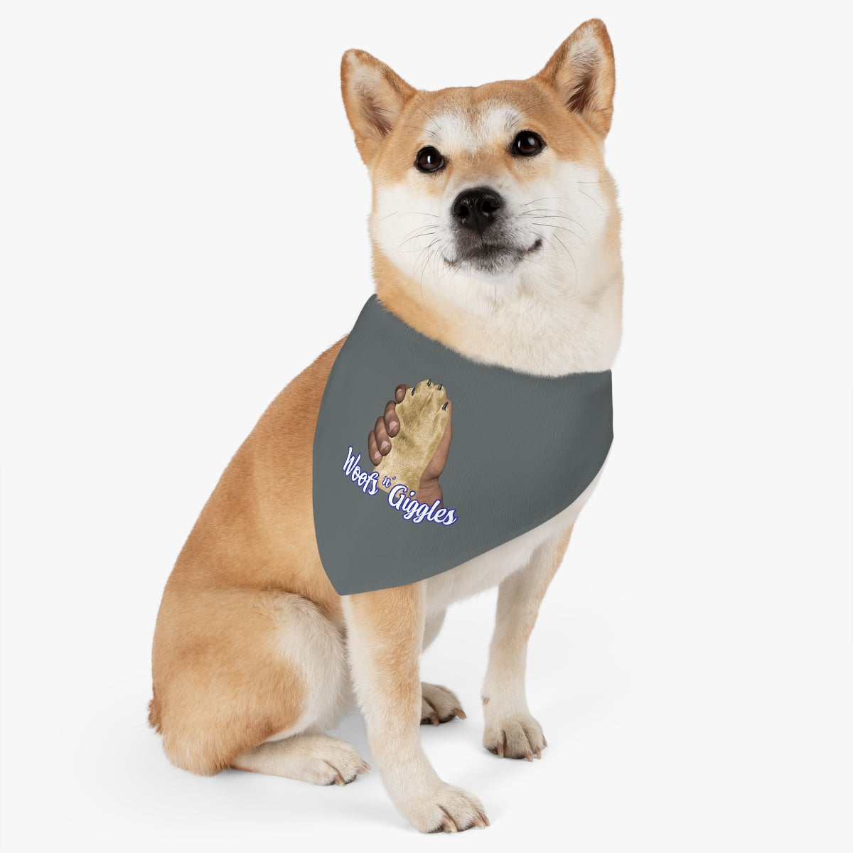 Dark/Golden Pet Bandana Collar