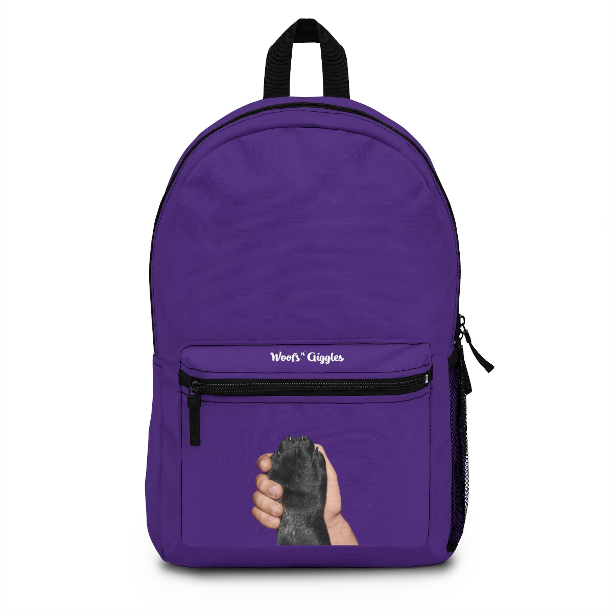 Tan/Black Purple Backpack