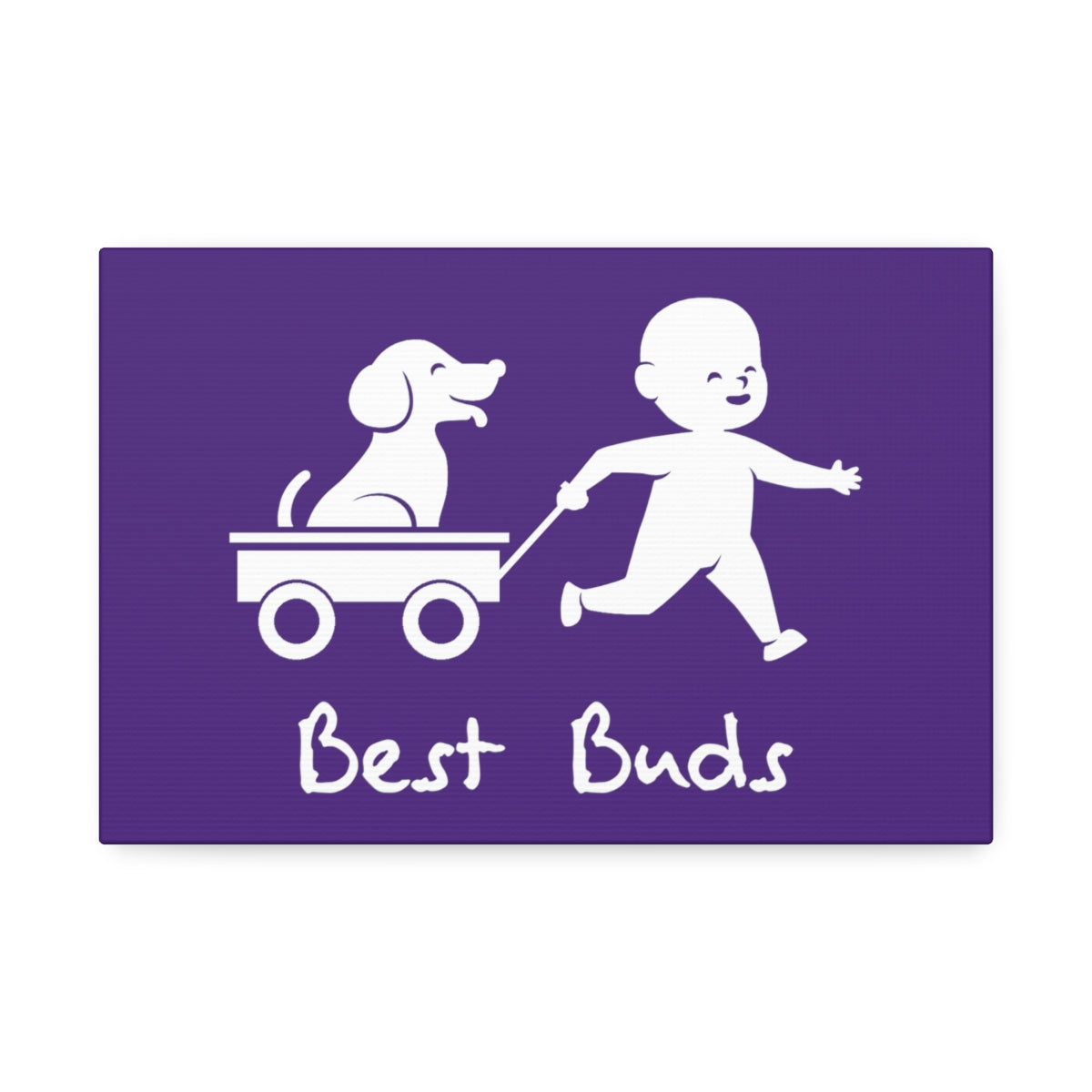 Canvas/Purple/Best Buds