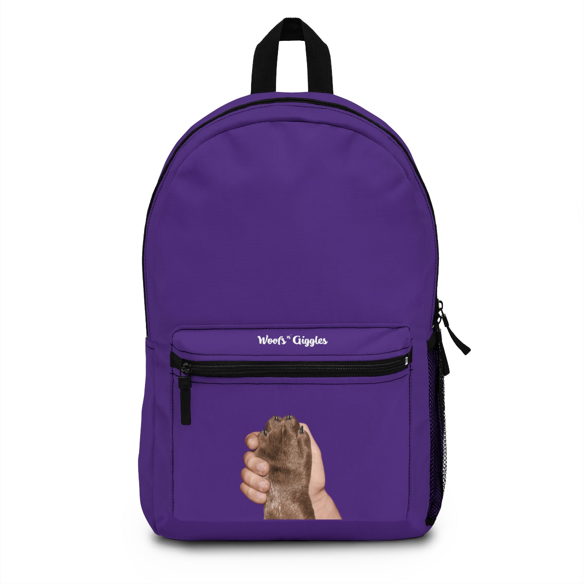 Tan/Brown Purple Backpack