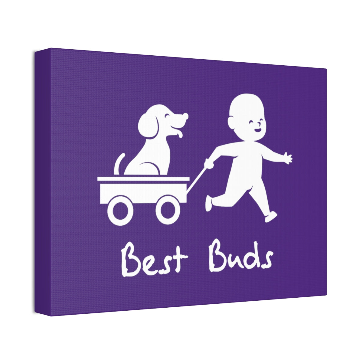 Canvas/Purple/Best Buds