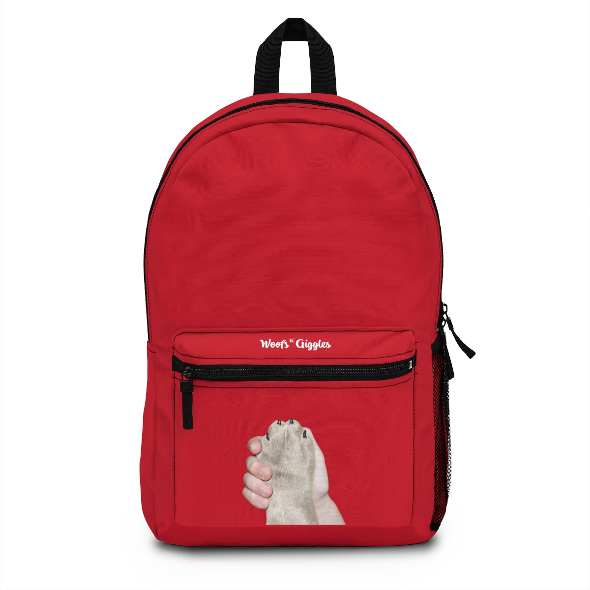 Light/White Red Backpack