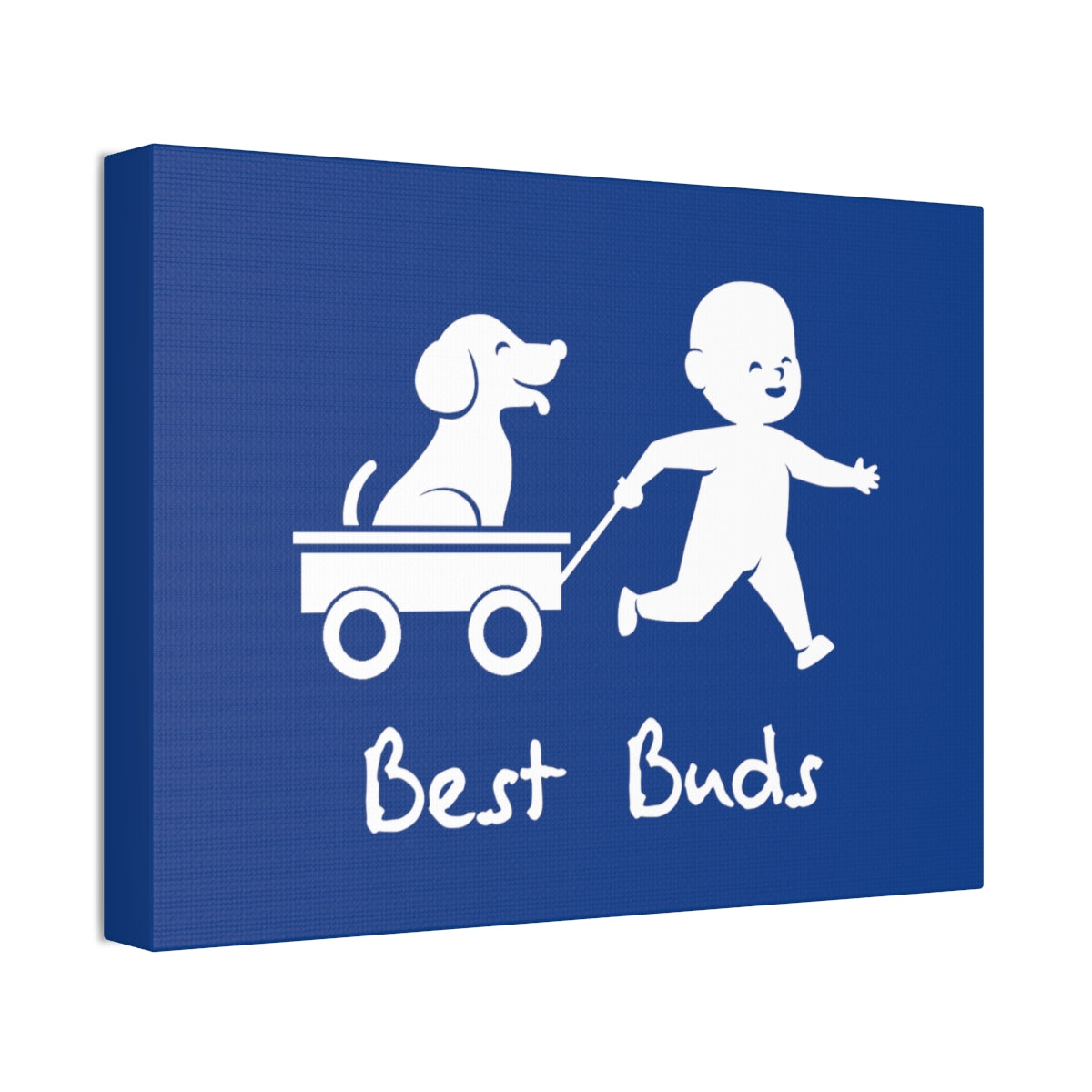 Canvas/Blue/Best Buds