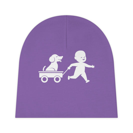 Best Buds Baby Beanie - Lilac Purple