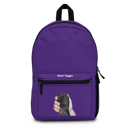Light/Black Purple Backpack