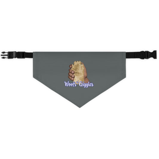 Dark/Golden Pet Bandana Collar