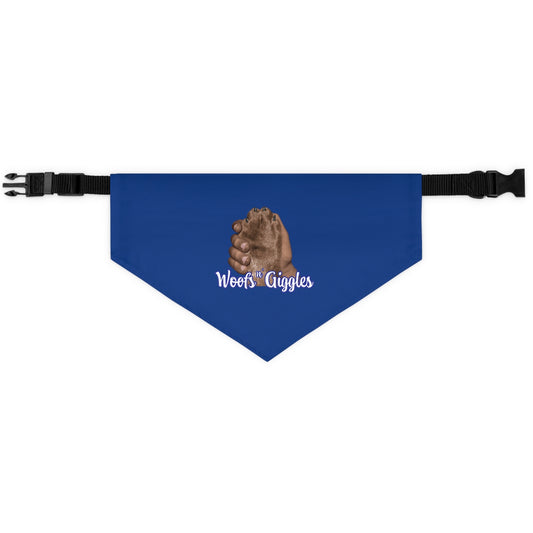 Dark/Brown Pet Bandana Collar