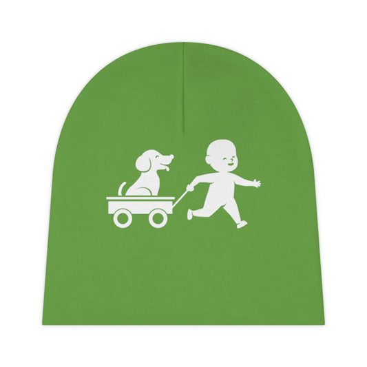 Best Buds Baby Beanie - Forest Green