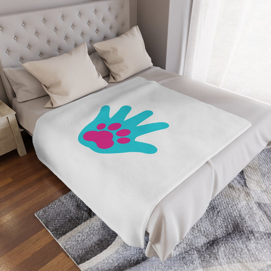 Paw n' Hand Minky Blanket - Special Edition