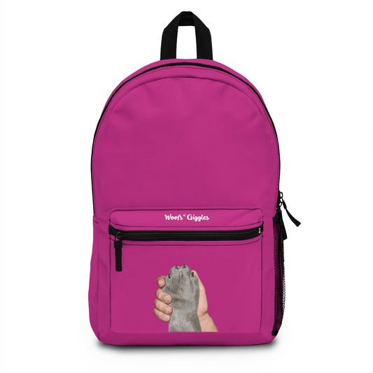 Tan/Gray Pink Backpack