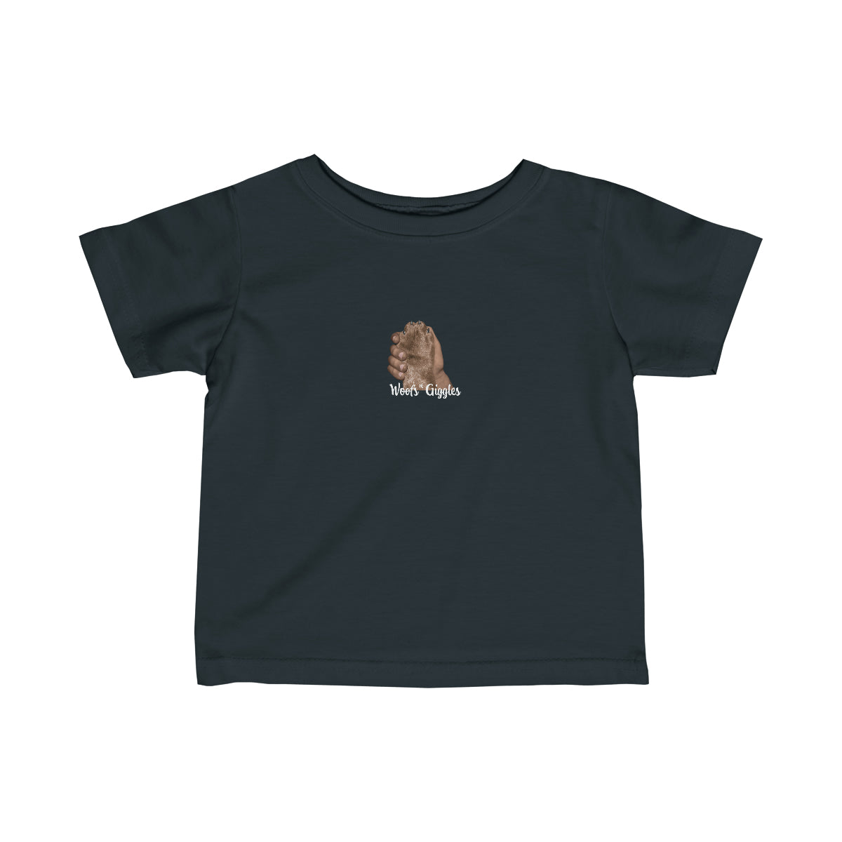 Pals Infant Fine Jersey Tee - Brown Paw