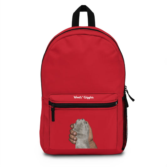 Dark/Gray Red Backpack
