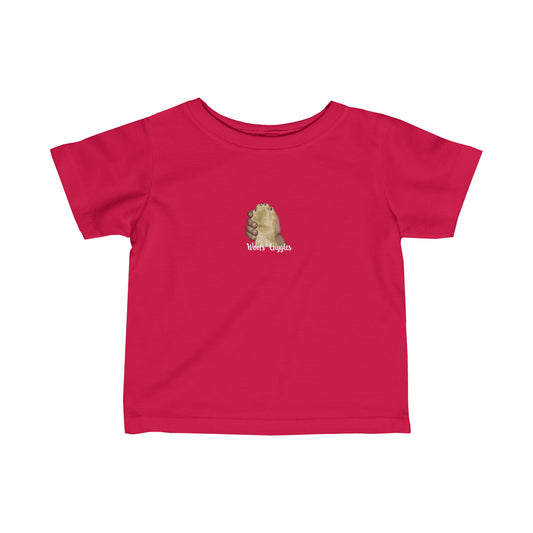 Pals Infant Fine Jersey Tee - Golden Paw