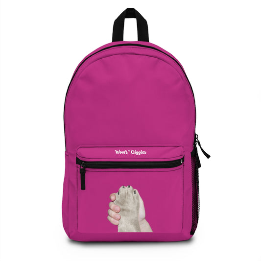 Light/White Pink Backpack