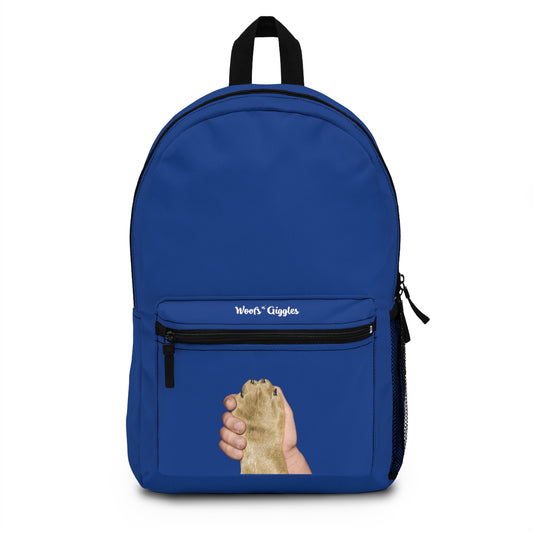 Tan/Golden Blue Backpack