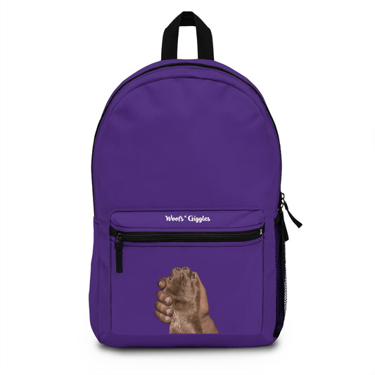 Dark/Brown Purple Backpack