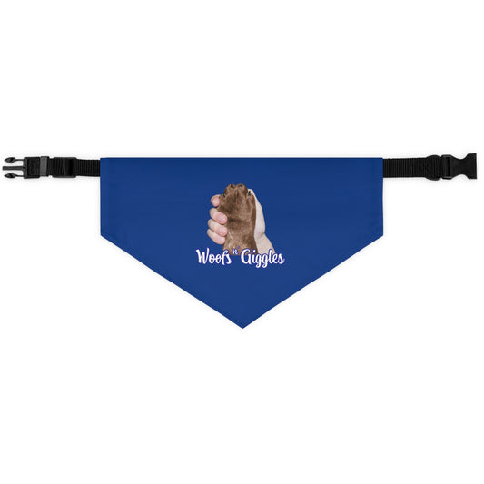 Light/Brown Pet Bandana Collar